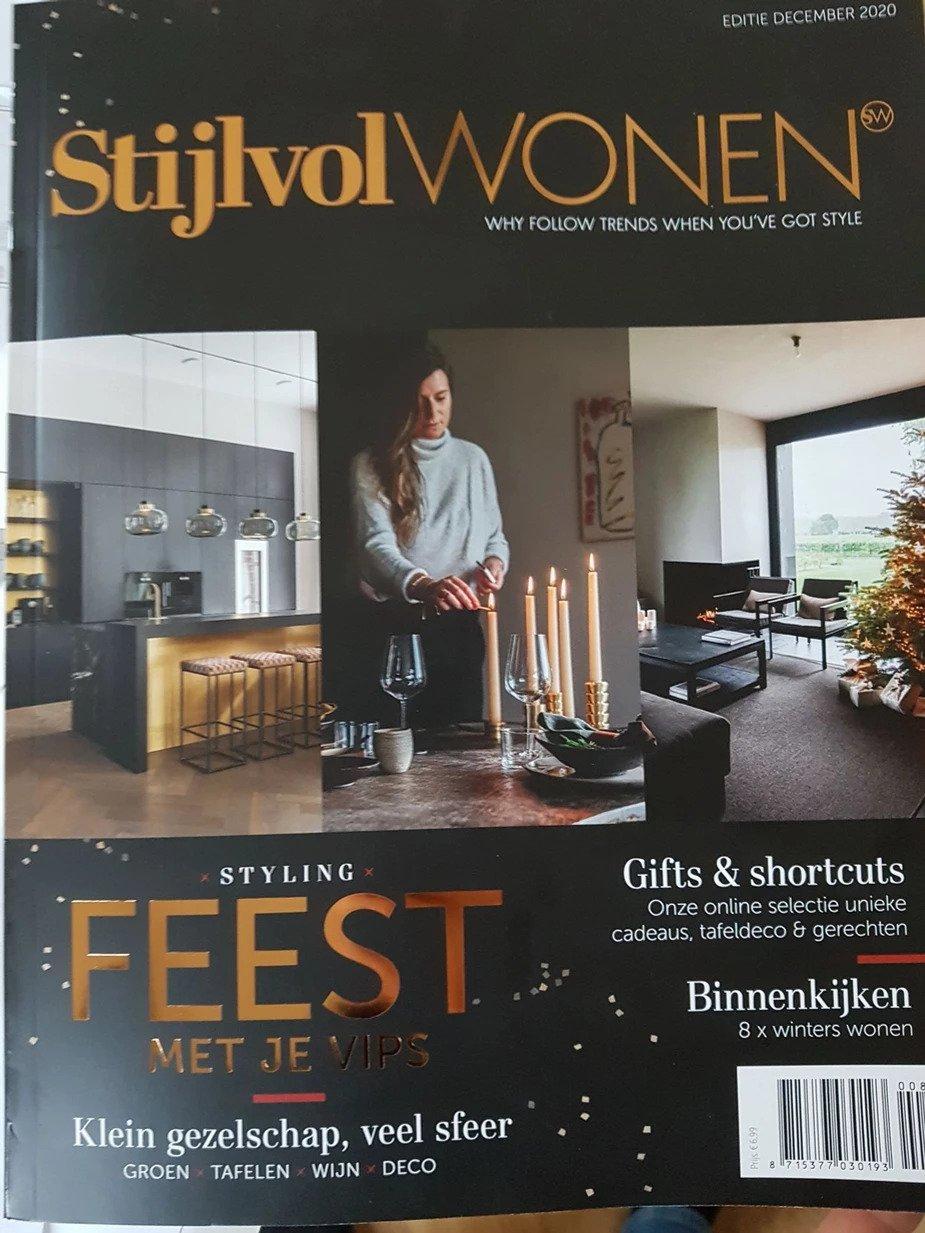 Cover of Stijlvol wonen Christmas edition 2020